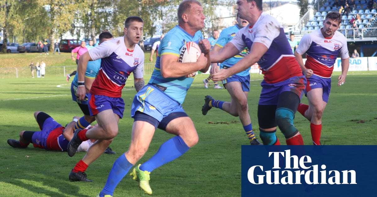 ‘We look strong but inside I feel weak’: Ukraine rugby league’s heavy burden