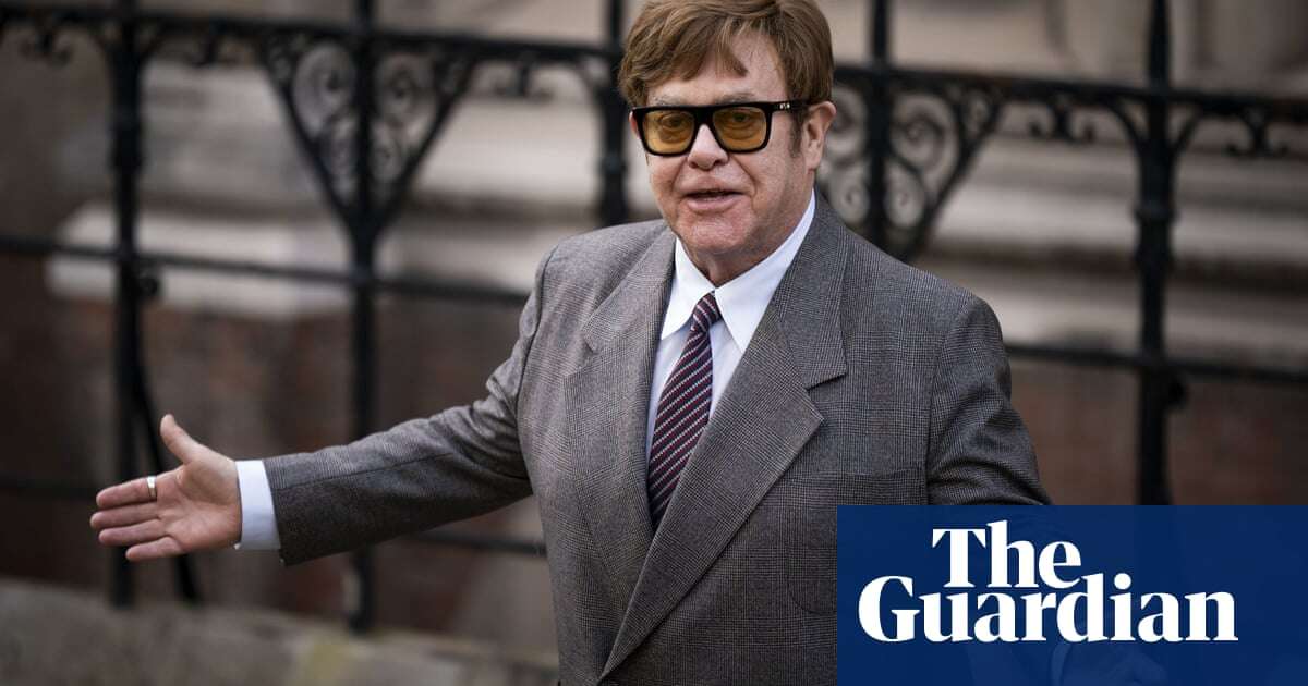 Elton John calls for UK copyright rules rethink to protect creators from AI