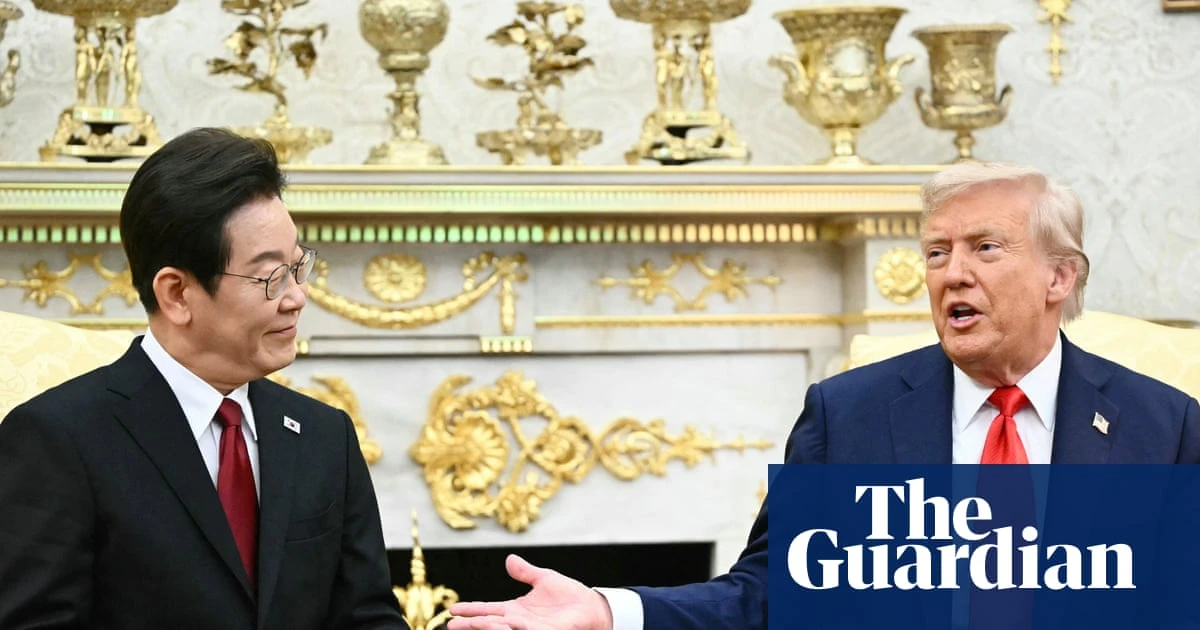 Trump says he wants to meet with Kim Jong-un as South Korea’s Lee Jae Myung visits US