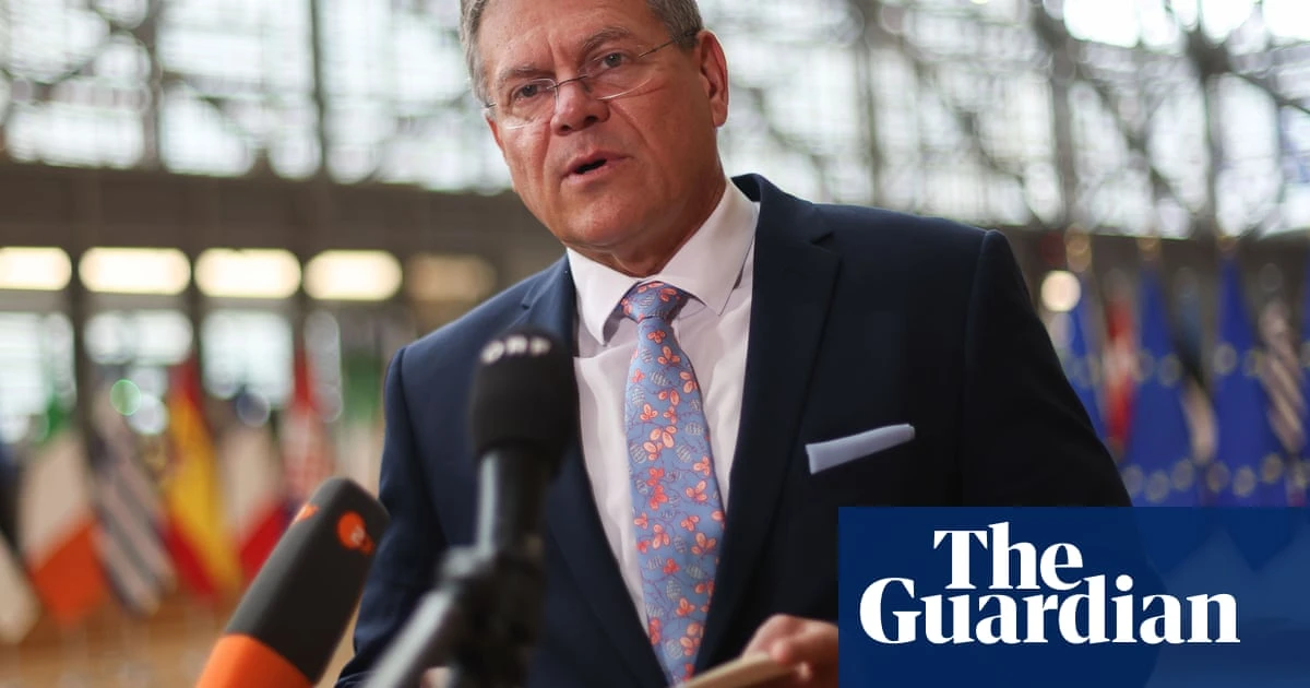 Any trade deal with US must be based on ‘respect not threats’, says EU commissioner