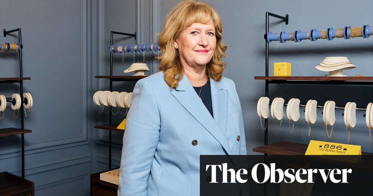 Jewellery, buttons and a conceptual bra: how the Royal Mint boss found a new source of money