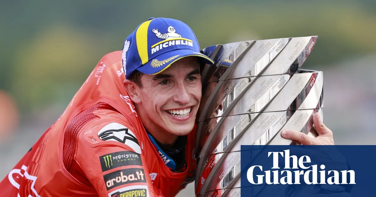 Marc Márquez beats brother Alex to emotional MotoGP world championship
