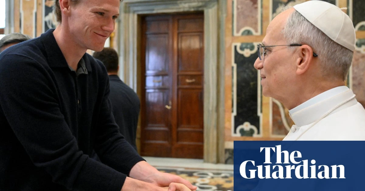 Scott McTominay and Napoli continue title celebrations with Pope Leo meeting