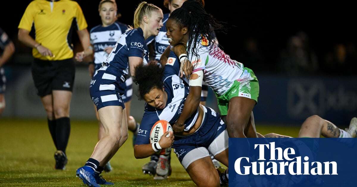 Tackles, tries and impressive runs: Premier Women's Rugby highlights – video