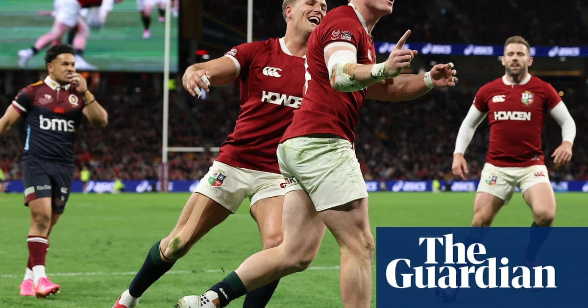 Freeman bags two tries as dominant Lions impress against Queensland Reds