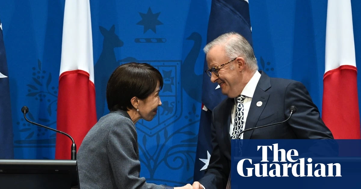 Australia and Japan sign agreements on defence, energy and critical minerals – video