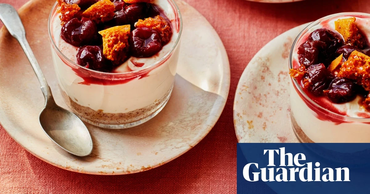 Benjamina Ebuehi’s recipe for cherry and honeycomb cheesecake pots | The sweet spot
