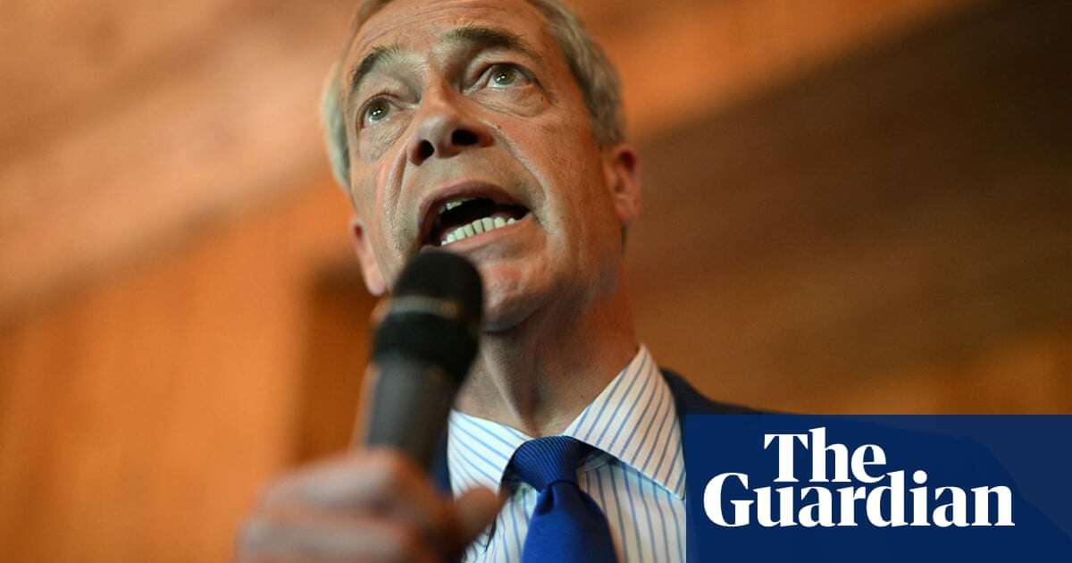 Farage said Andrew Tate was ‘important voice’ for men in podcast interview