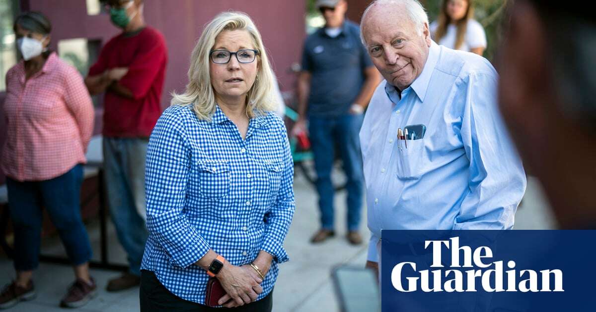 Former vice-president Dick Cheney will vote for Kamala Harris, Liz Cheney says