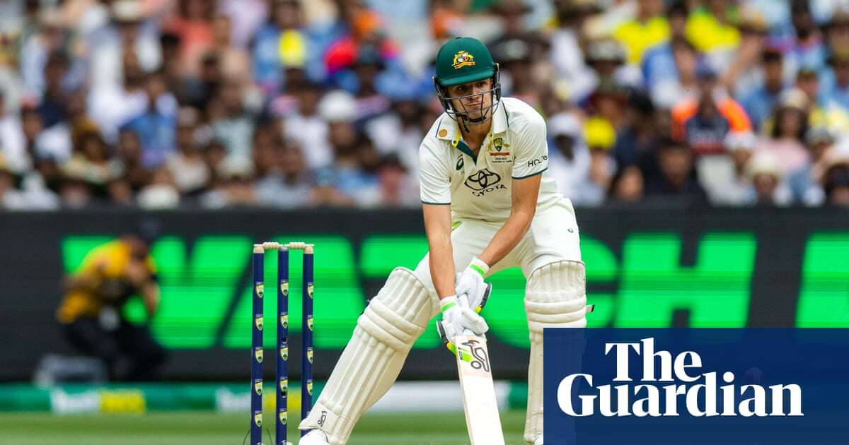 Sam Konstas makes debut to remember as Australia edge India on day one