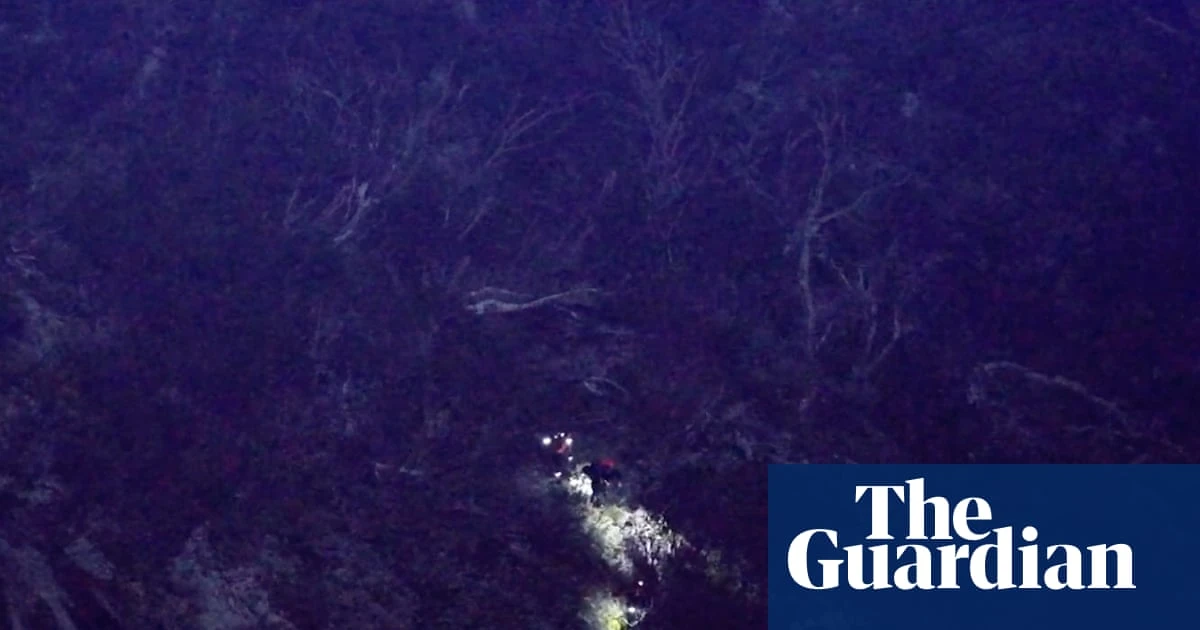 Australian rescue team uses AI-powered drone to find lost hikers – video