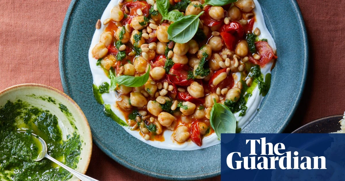 Rukmini Iyer’s quick and easy recipe for herb-spiked chickpeas with tomatoes and pine nuts | Quick and easy
