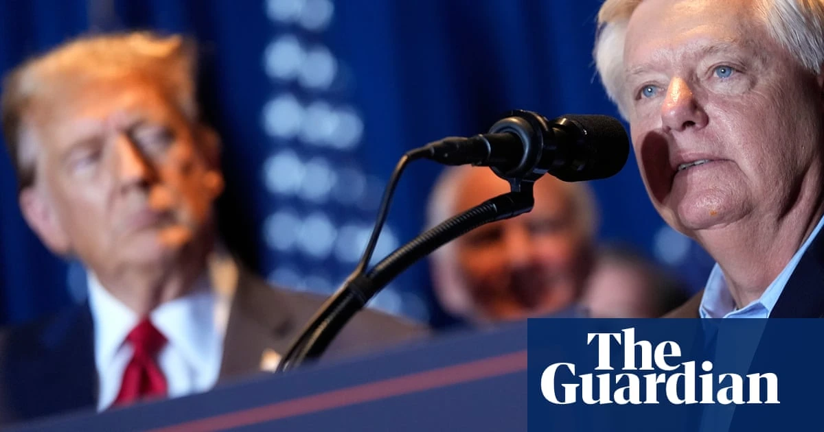 Lindsey Graham, Trump’s Ukraine weathervane, finally turns east on Russia sanctions