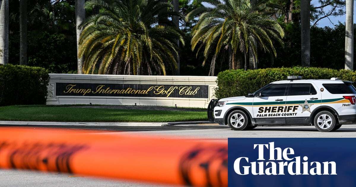 Trump golf club shooting: what we know so far about apparent assassination attempt