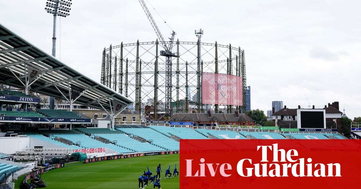 England v Sri Lanka: third men’s cricket Test, day one – live