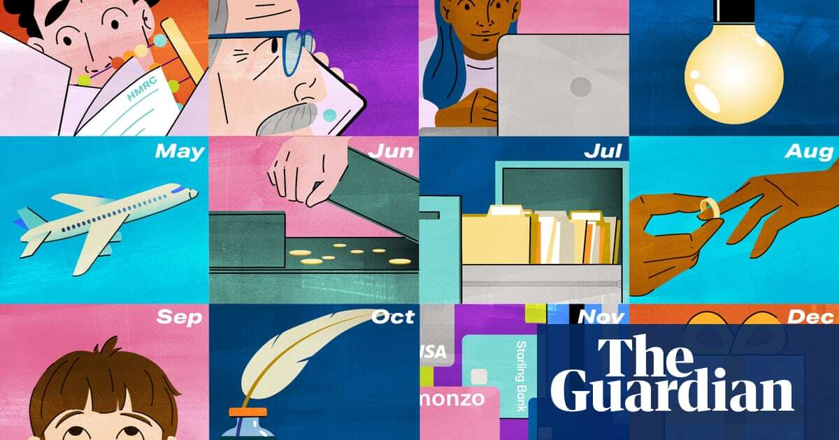 New year finances: a month-by-month UK guide to sorting out your money