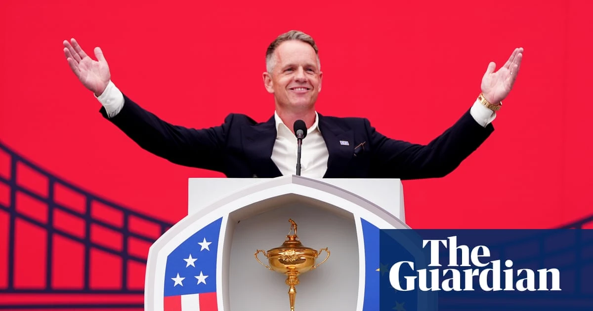 Home fans turn up heat on Luke Donald at fiery Ryder Cup opening ceremony