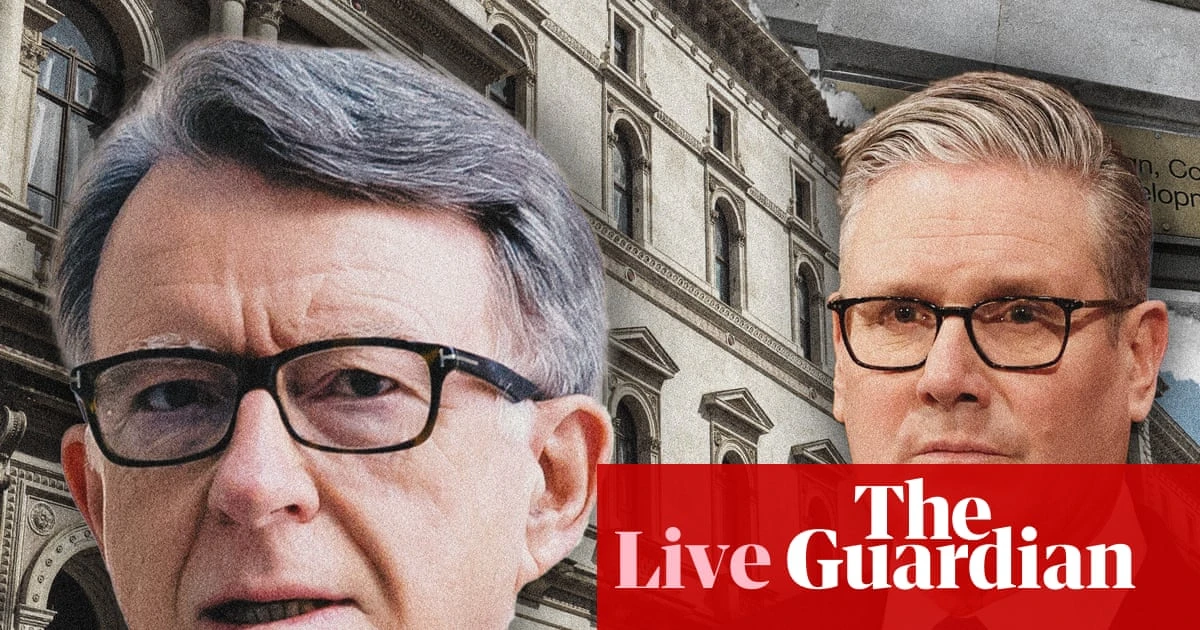 Tories accuse Starmer of not revealing all his Mandelson messages – UK politics live