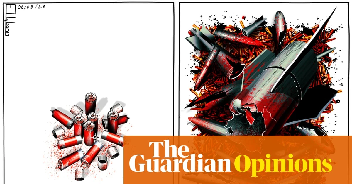 Ella Baron on Palestine action, proscribed and approved – cartoon