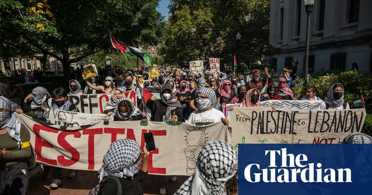 Trump’s order targeting pro-Palestinian protests mirrors rightwing blueprint