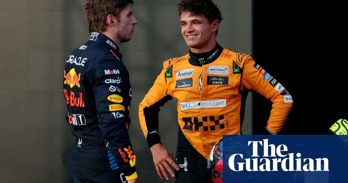 Lando Norris pledges to get ‘elbows out’ and outsmart Verstappen in F1 fight