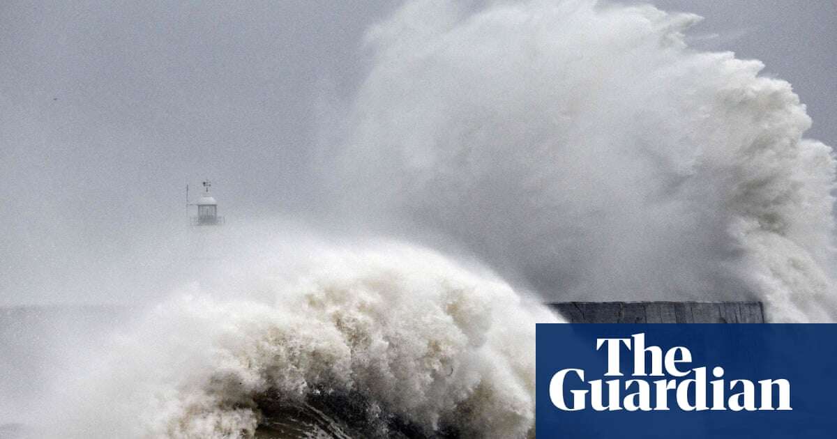 Boiling point of water dropped below 100C during Storm Ciarán, study finds