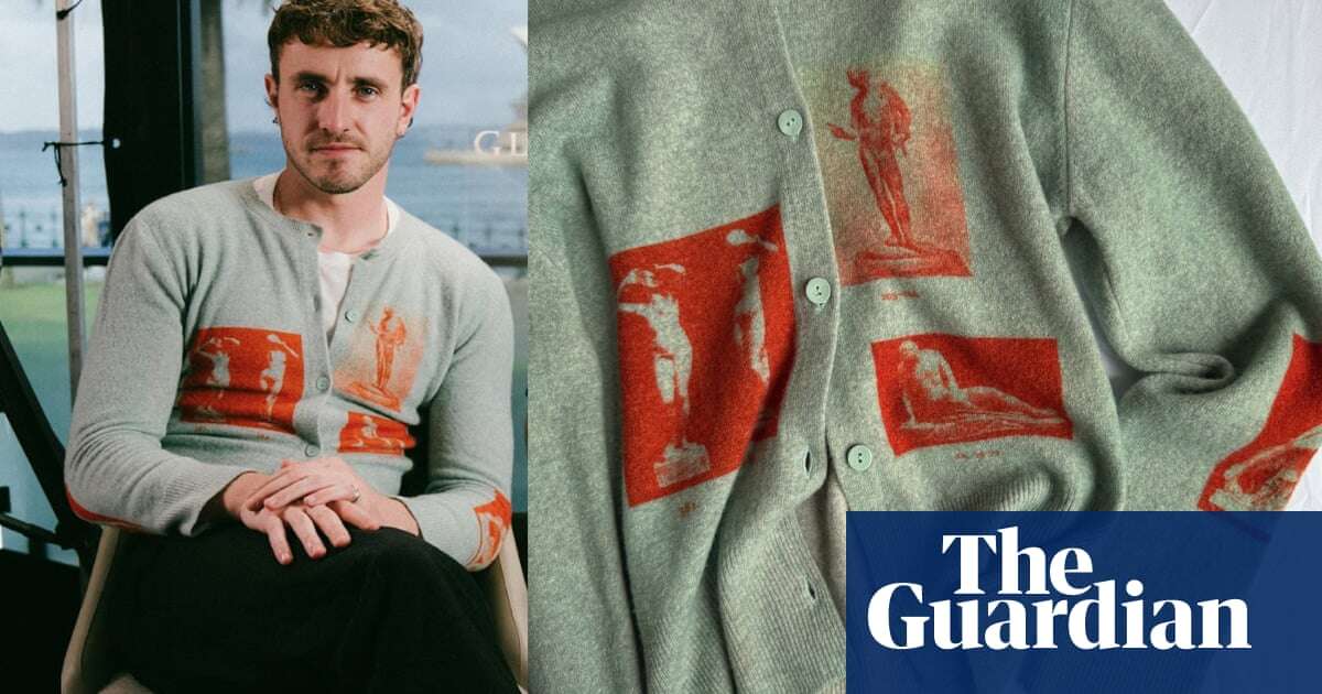 Paul Mescal sells clothes on Vinted to raise money for Irish charity