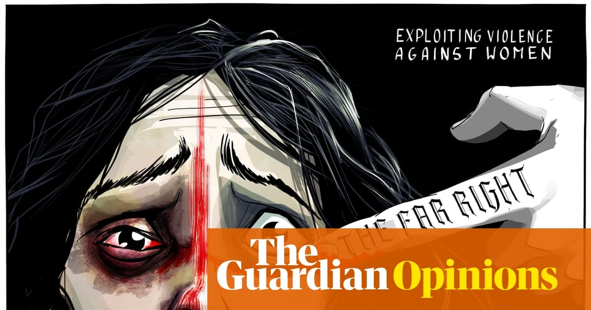 Ella Baron on the hard right and violence against women – cartoon