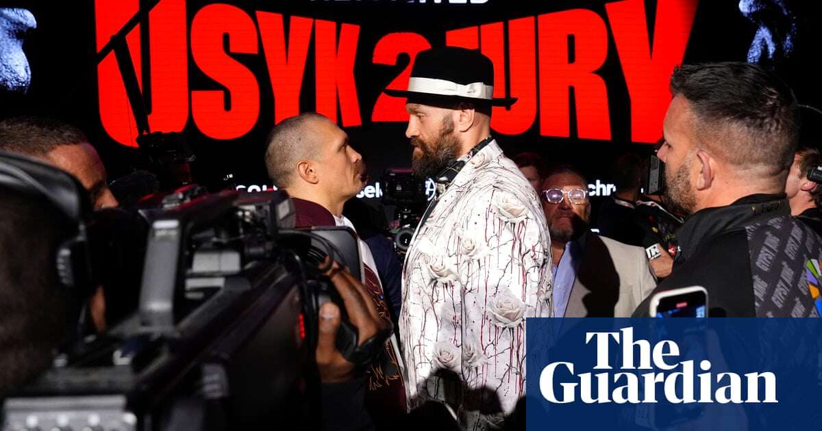 Fury channels destructive intentions for deeply personal Usyk rematch