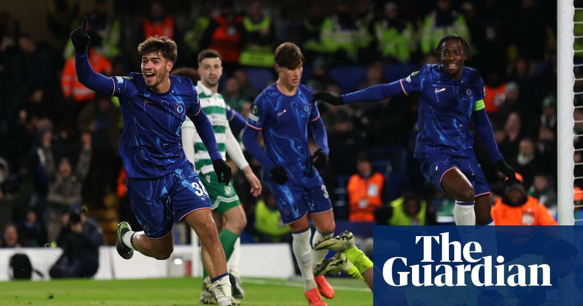 Marc Guiu hat-trick helps Chelsea finish off overpowered Shamrock Rovers