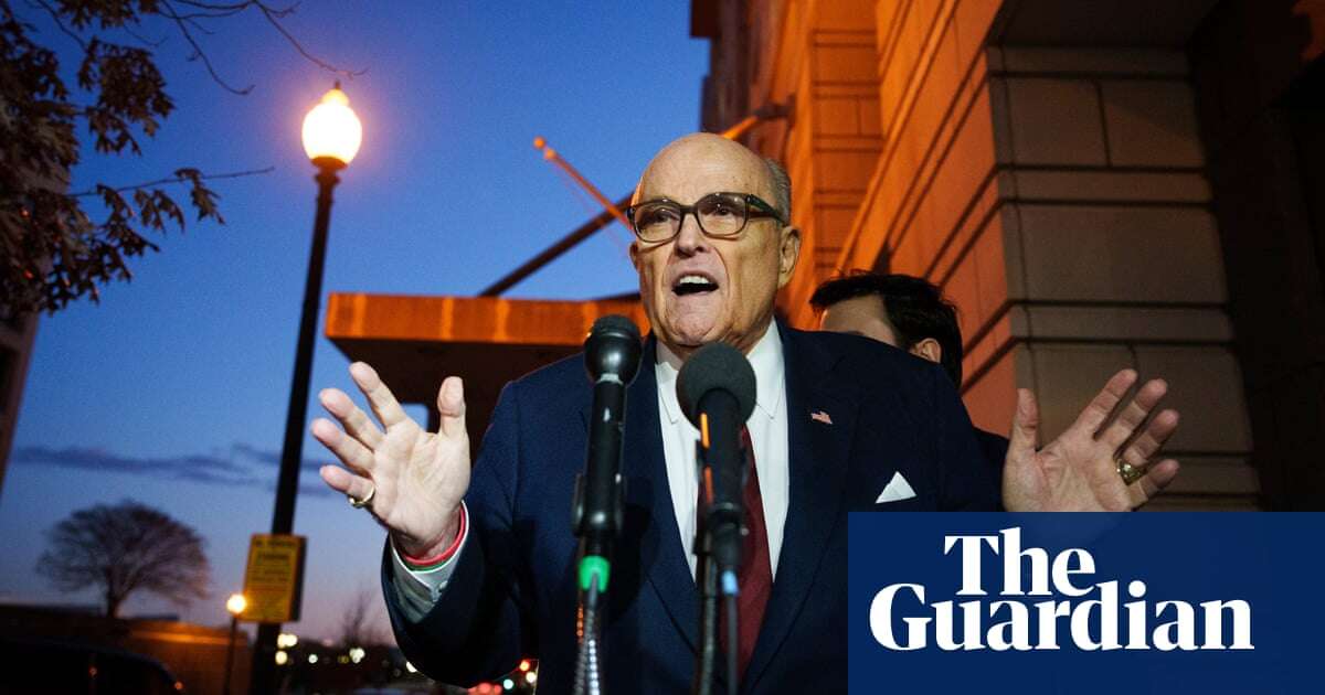 Rudy Giuliani ordered to pay $148.1m in damages for lies about election workers