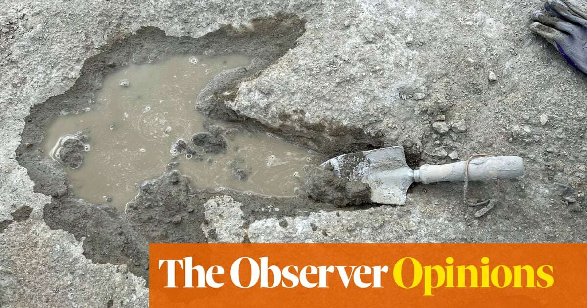 I can just see those dinosaurs plodding through the Cotswold mud | Mike Pitts