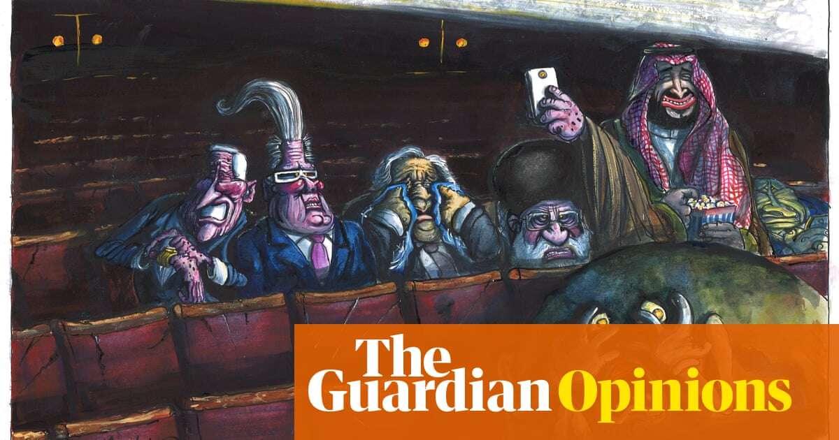 Martin Rowson on the Israel-Gaza war, one year in – cartoon