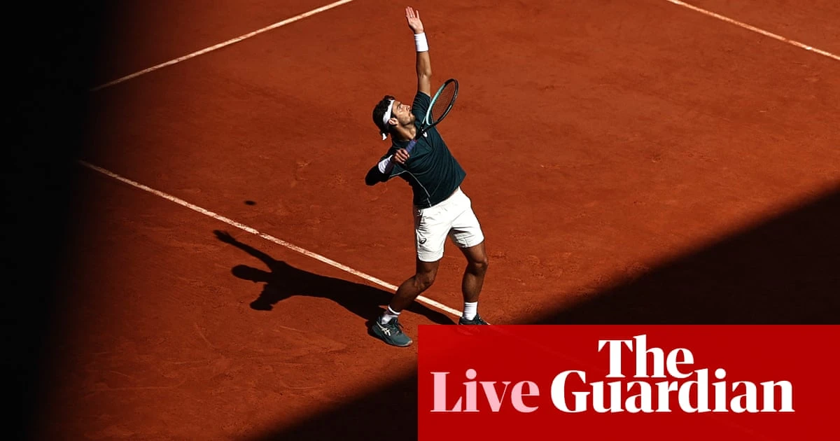 French Open 2025: Sabalenka, Swiatek and Musetti in action on day six – live