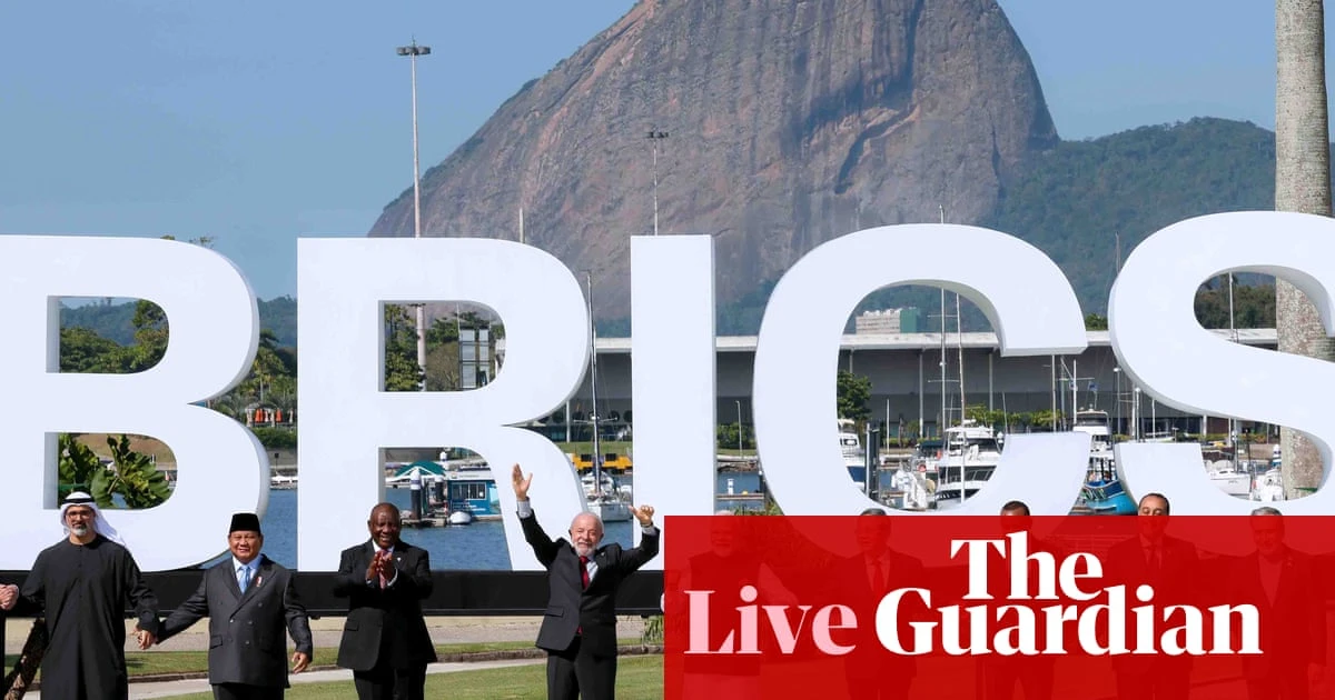 Donald Trump threatens extra 10% tariff for ‘anti-American’ Brics policies, as trade war deadline approaches – business live
