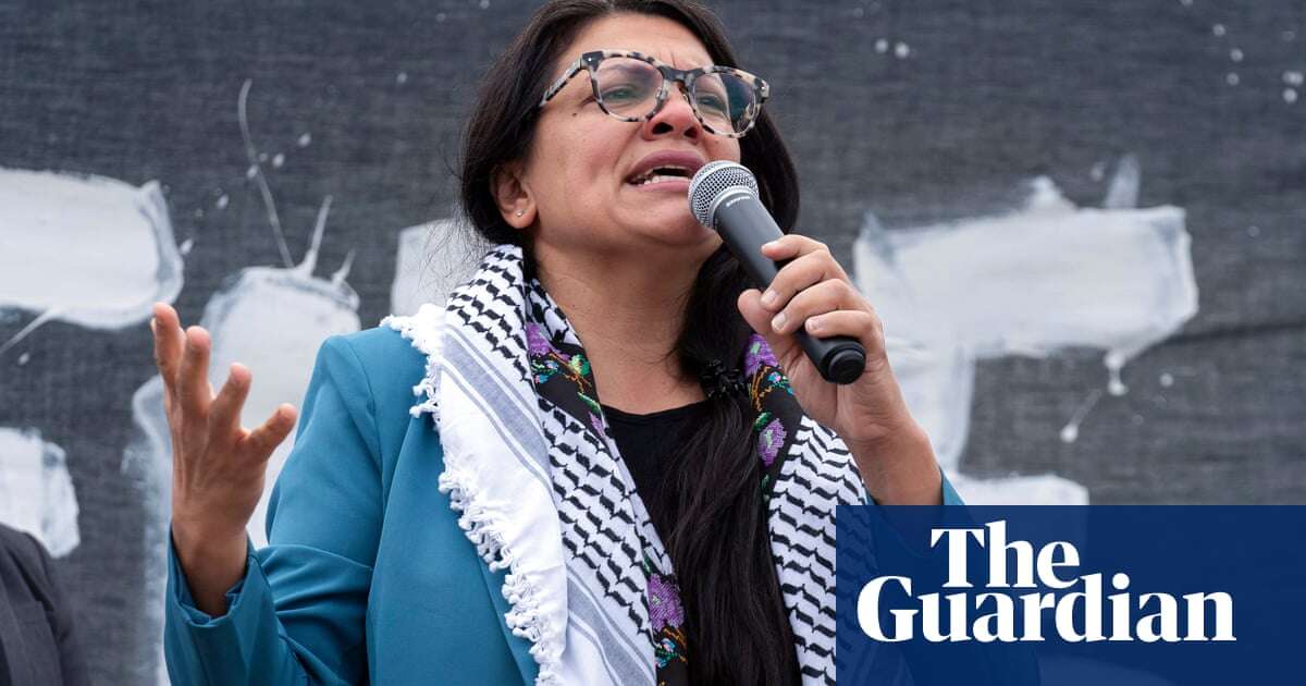 Rashida Tlaib condemns cartoonist for racist image of her with exploding pager