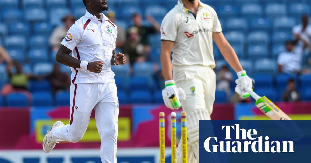Seales puts Australia on back foot as West Indies fight back in second Test