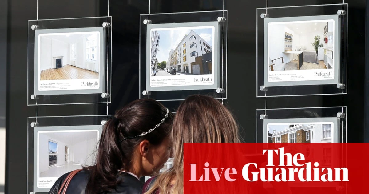 UK risks ‘lost generation’ of young people out of work; first time buyers face toughest time since financial crisis – business live