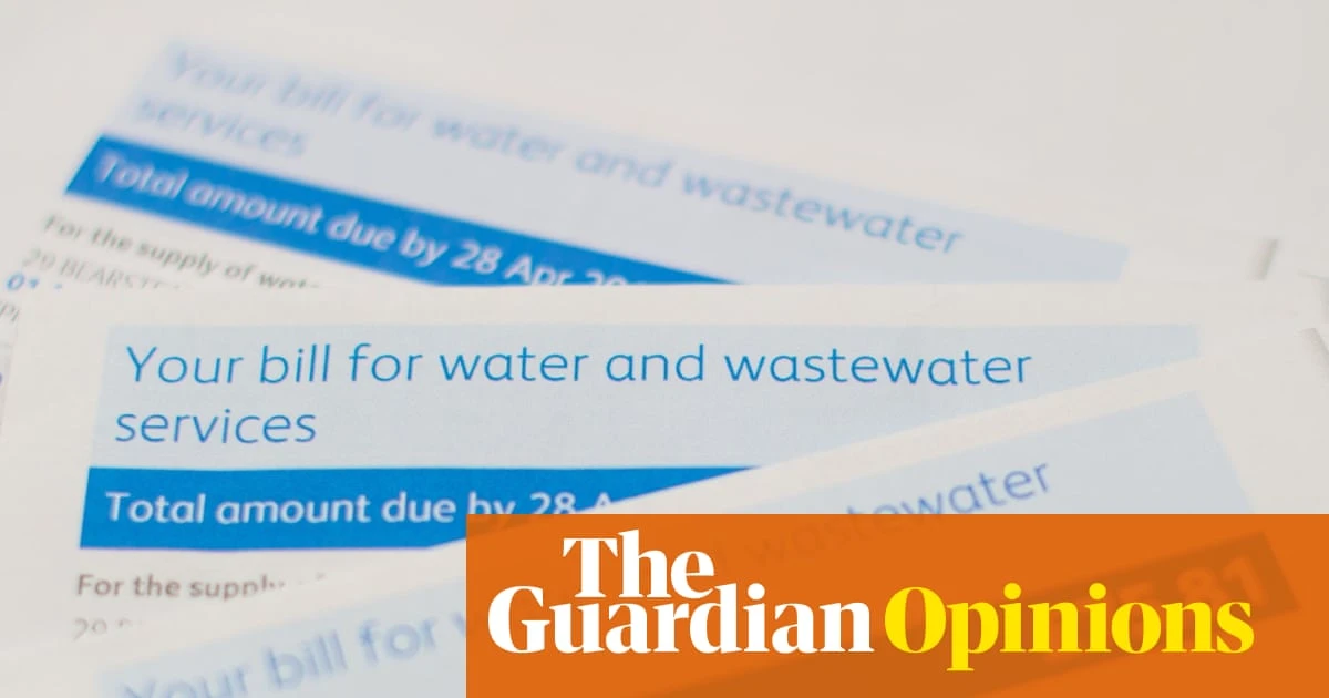 The bills are water torture – and so is the regulatory process | Nils Pratley