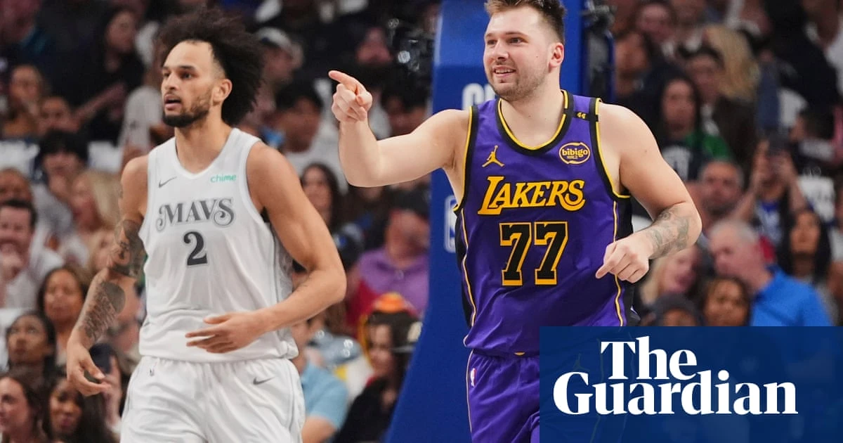 ‘It’s time to move on’: Tearful Dončić drops 45 in first game at Dallas since trade