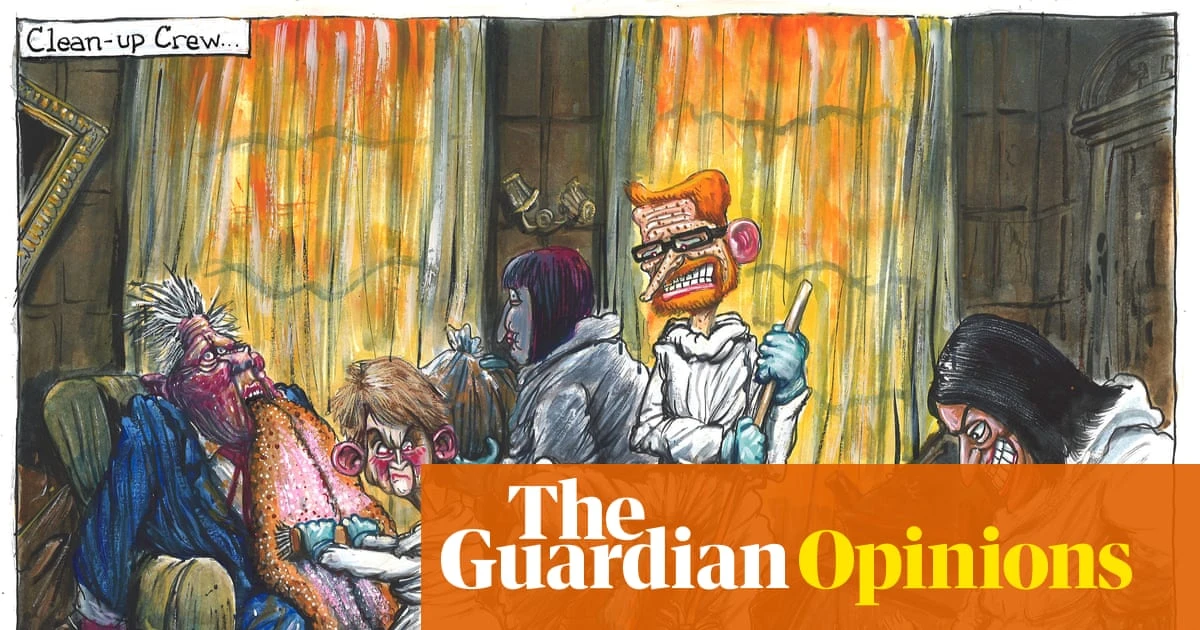 Martin Rowson on Keir Starmer in the aftermath of Donald Trump’s visit – cartoon