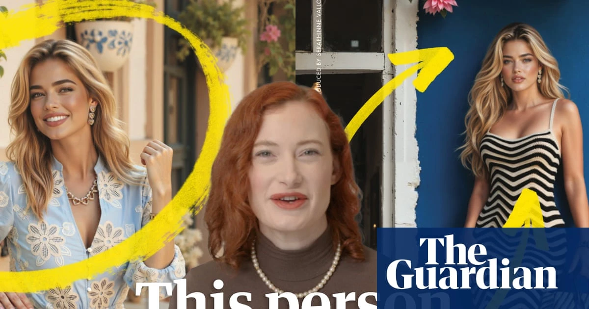 This model is not a real person: how AI is shaking up fashion – video