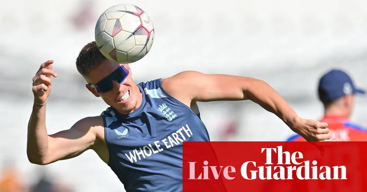 England v India: third men’s T20 cricket international – live