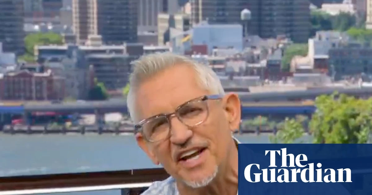 ‘Gary, that’s my job’: Lineker makes ITV presenting cameo on World Cup coverage