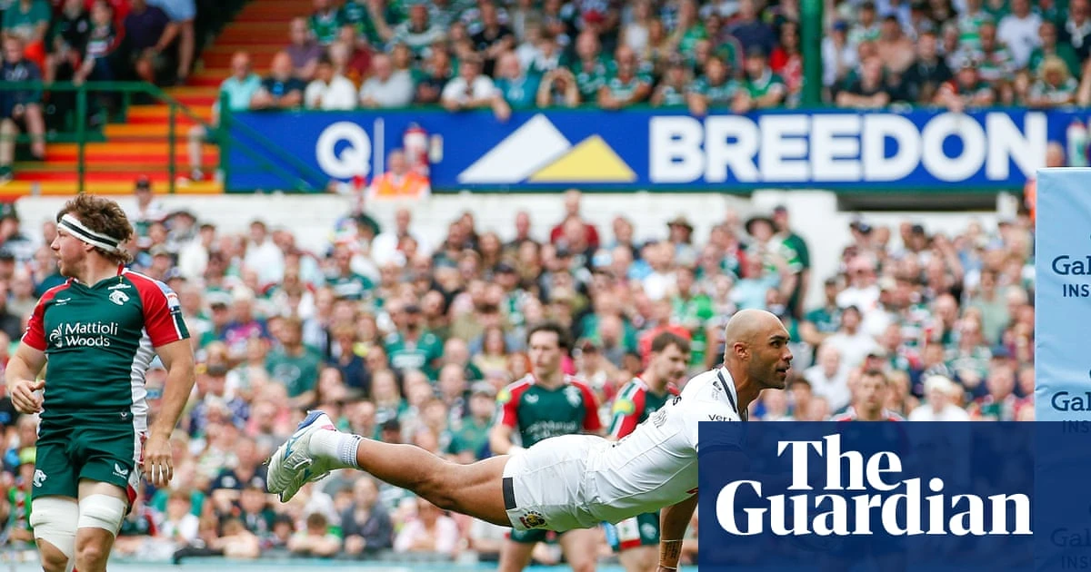 Olly Woodburn double stuns Leicester as Exeter end Tigers’ unbeaten run at home