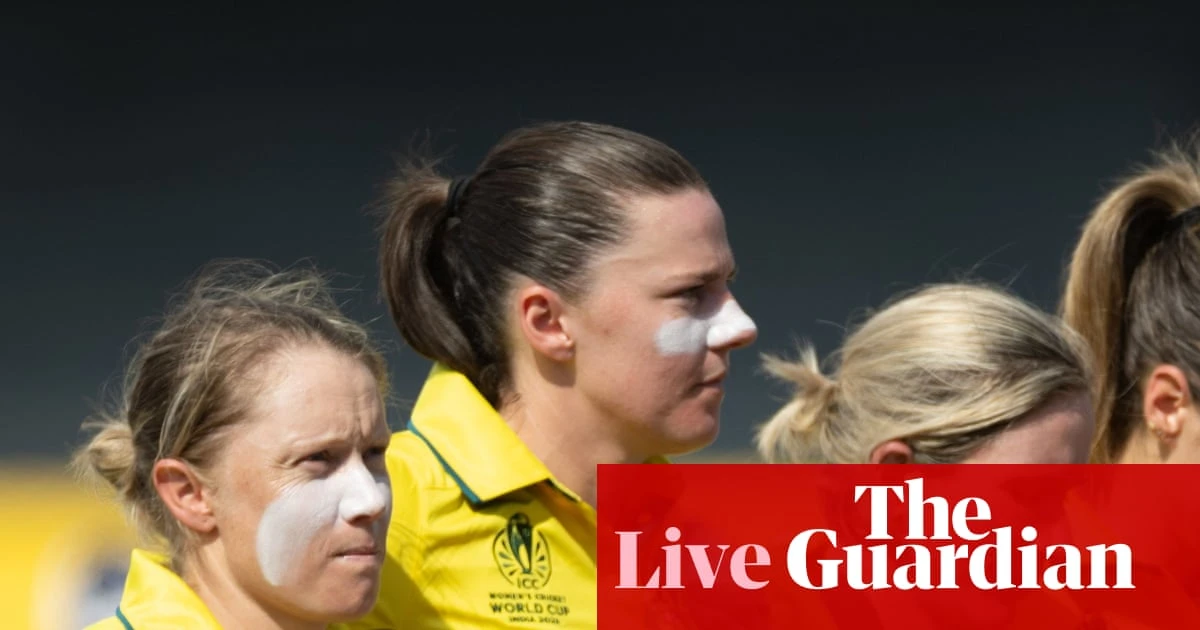 Women’s Cricket World Cup: Australia v Bangladesh – live