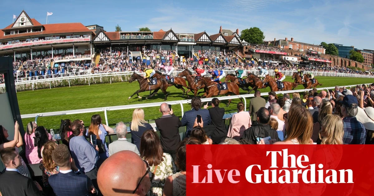 Horse racing: Chester’s May meeting day two, latest news and more – live