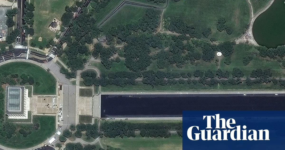 DC reflecting pool before-and-after photos show Trump’s ‘beautiful’ renovation