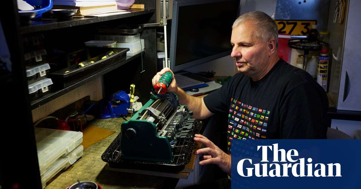 ‘We’d be stuck’: alarm as UK’s last braille typewriter repairer ponders retirement