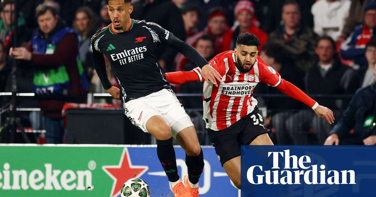 William Saliba ‘really happy’ at Arsenal and thinking big in Champions League